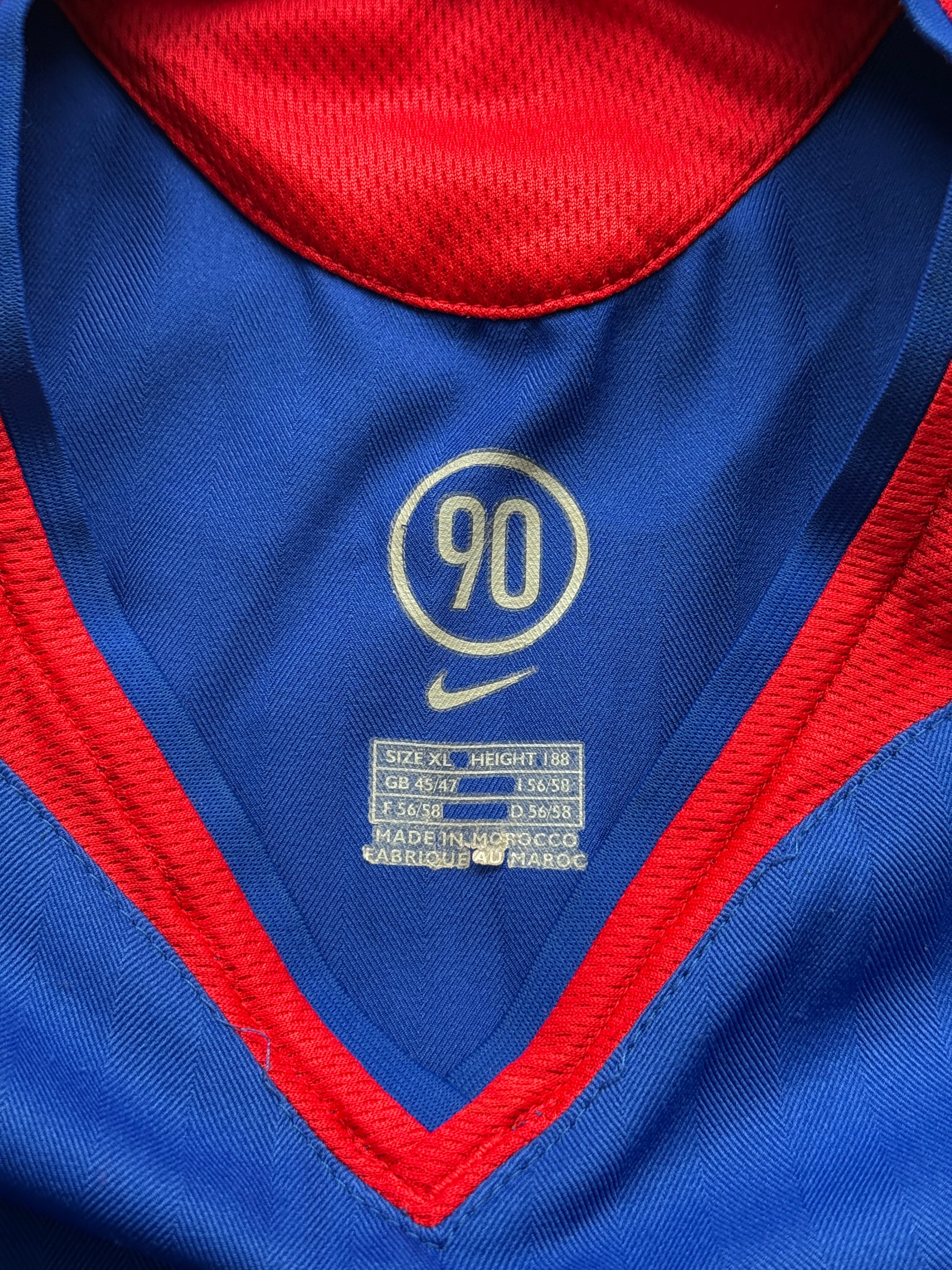 Nike Man Utd Vodafone Rooney #8 2005 Vintage Away Football Shirt - XL