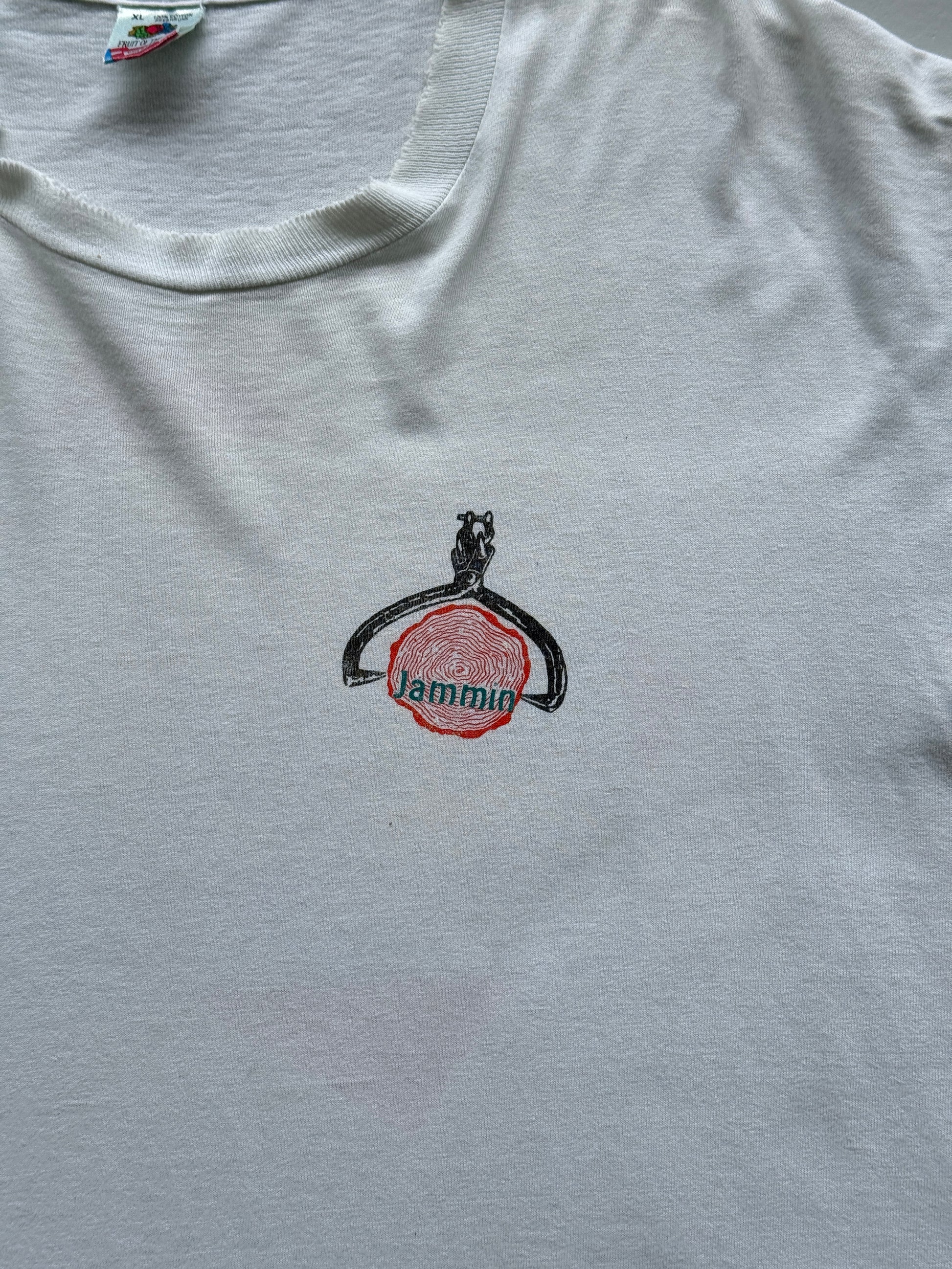 Jammin Logging 90's Single Stitch Vintage Graphic T-Shirt - XL