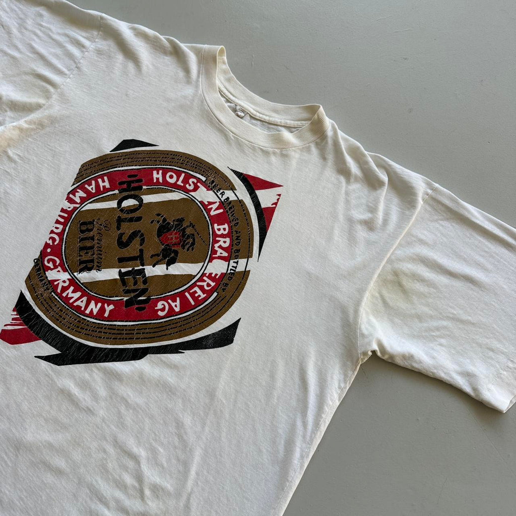 White Holsten Vintage 90s T-shirt - XL