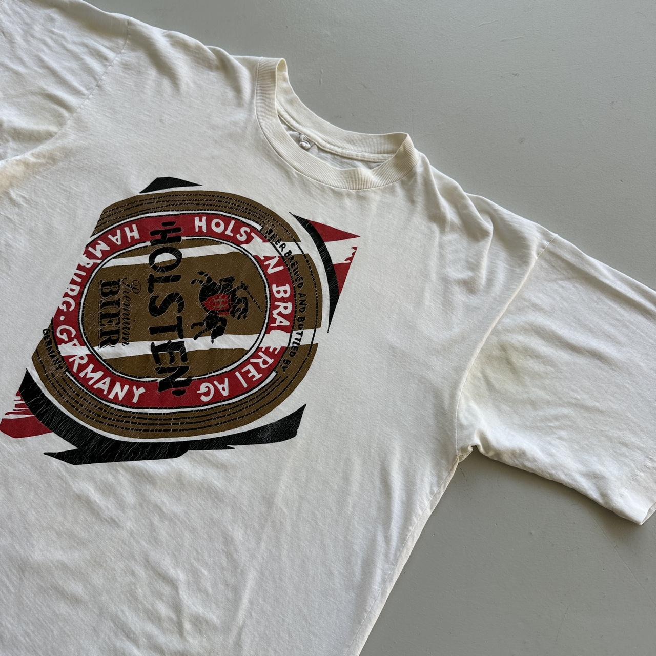White Holsten Vintage 90s T-shirt - XL