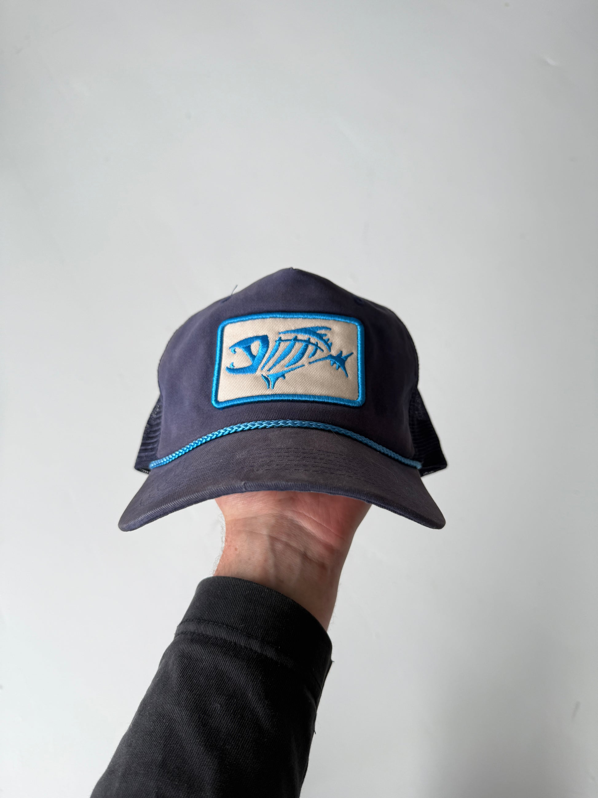 Navy Blue G.Loomis Vintage Cotton SnapBack Trucker Cap