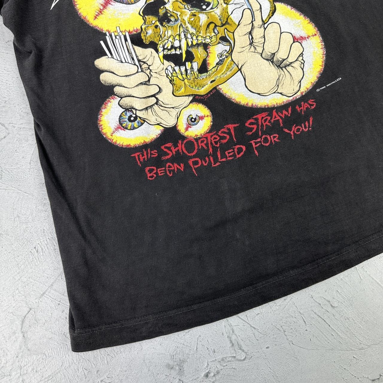 Metallica 90s vintage metal band T-shirt - Medium / Large