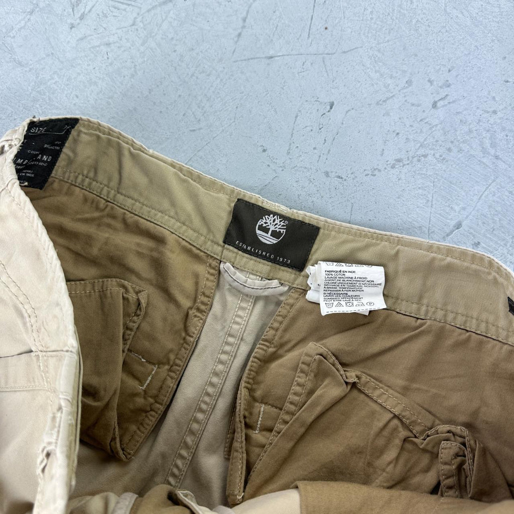 Timberland Cream 90’s Cargo Pants - 36” x 29”
