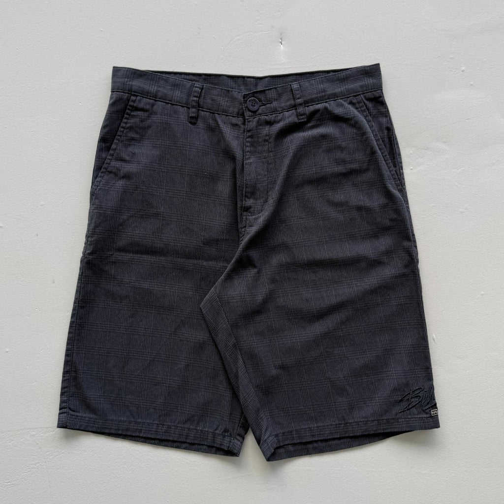 Black Billabong Surfwear Cotton 00’s Cargo Shorts - 32"
