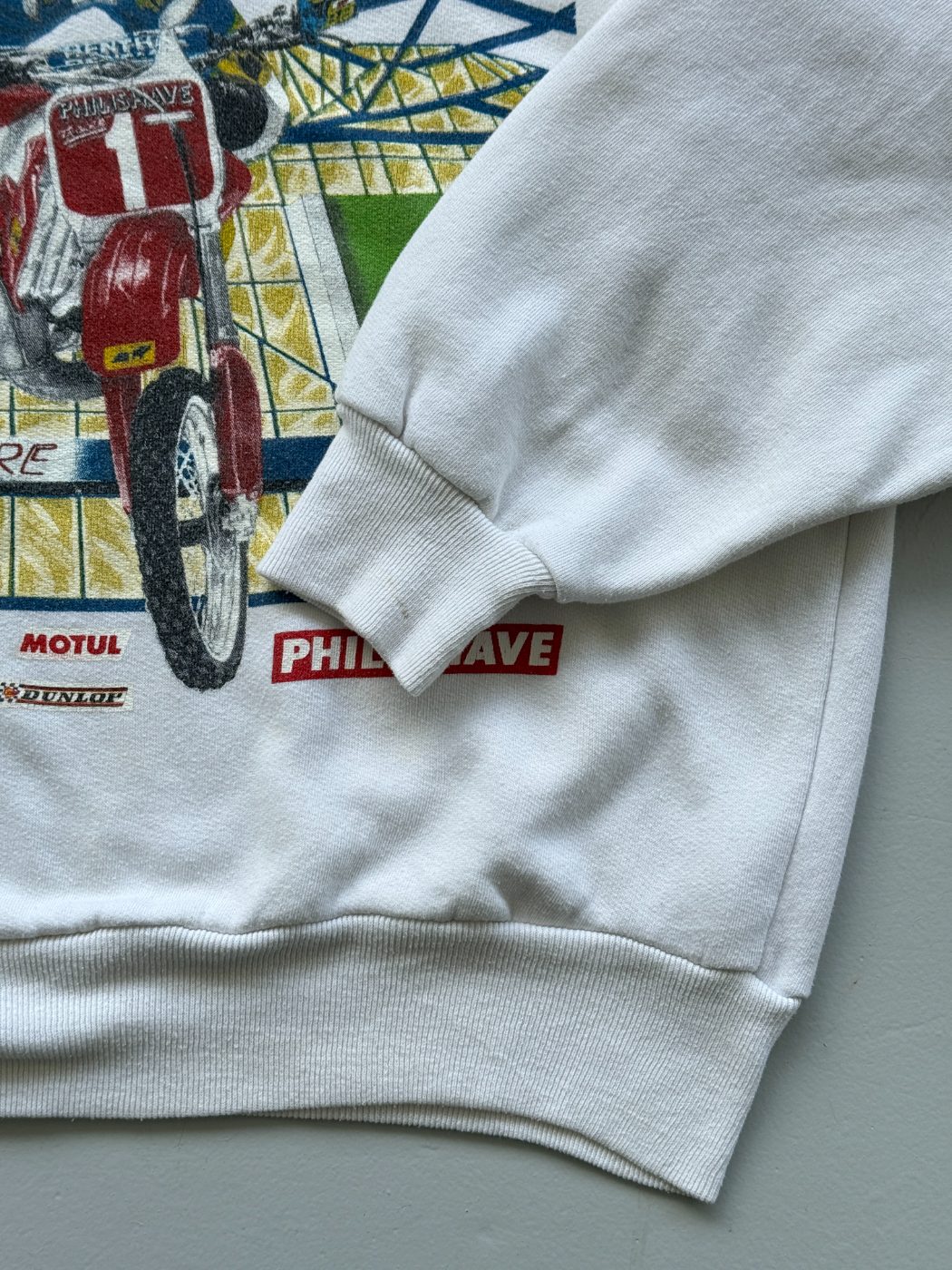 Supercross Paris-Bercy 1992 90s Vintage Graphic Sweatshirt - Medium