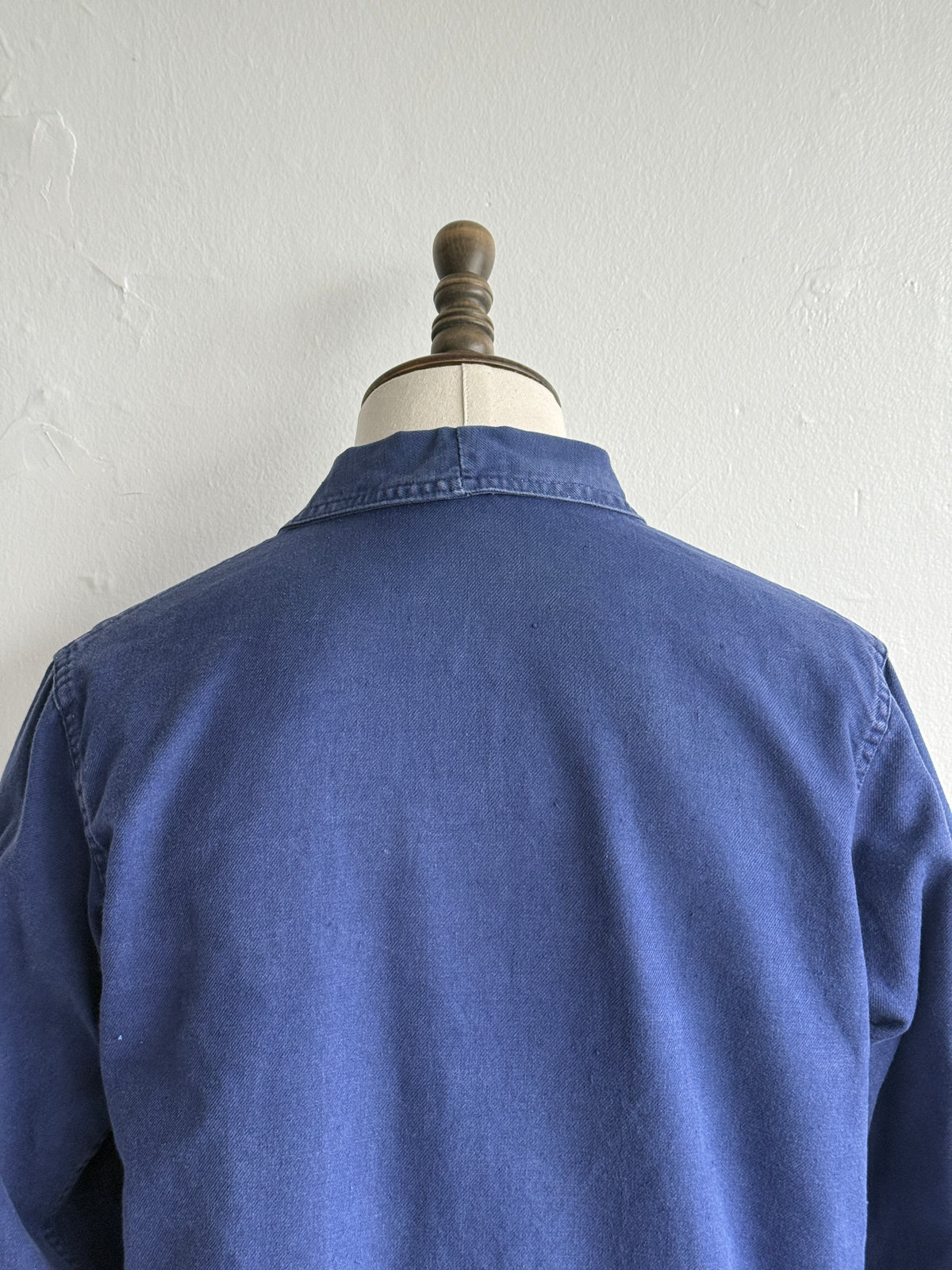 Blue French Vintage Workwear Chore Jacket CH555 - Small