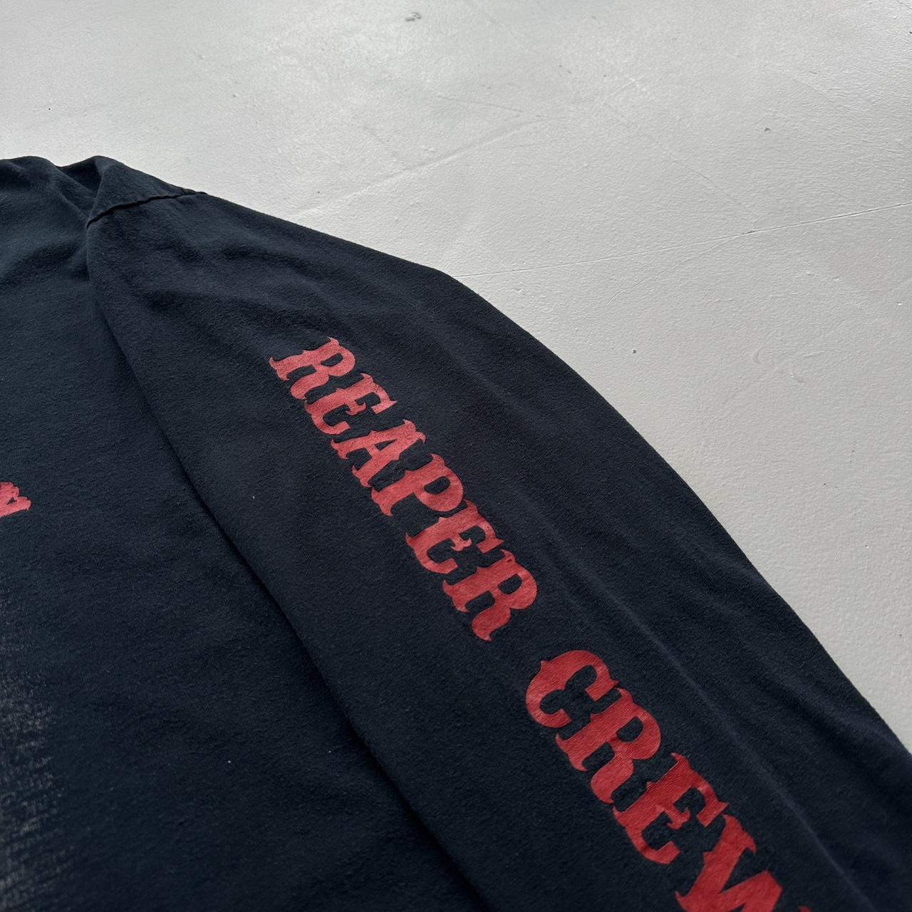 Sons Of Anarchy Black Long Sleeve 00s Vintage T-shirt - Large