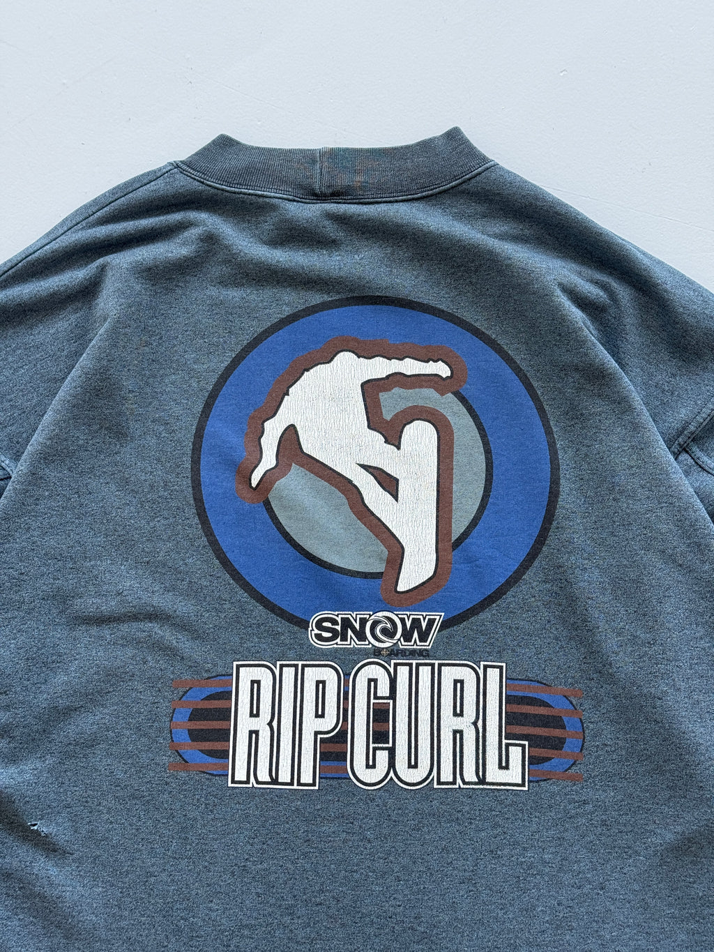 Rip Curl Snow 90's Vintage Snowboarding Sweatshirt - XL