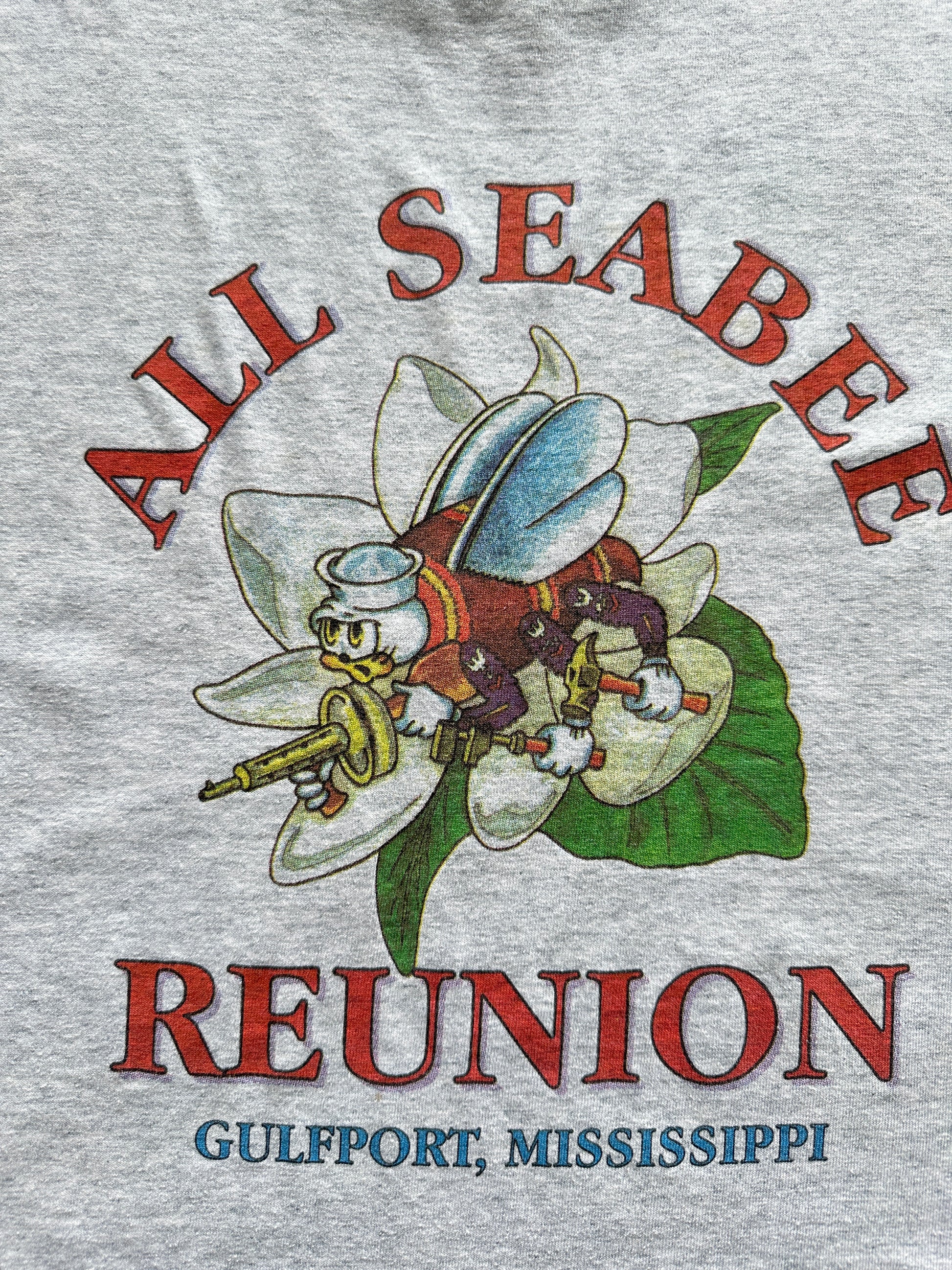Fruit of the Loom All Seabee Reunion 90's Vintage T-Shirt - XL