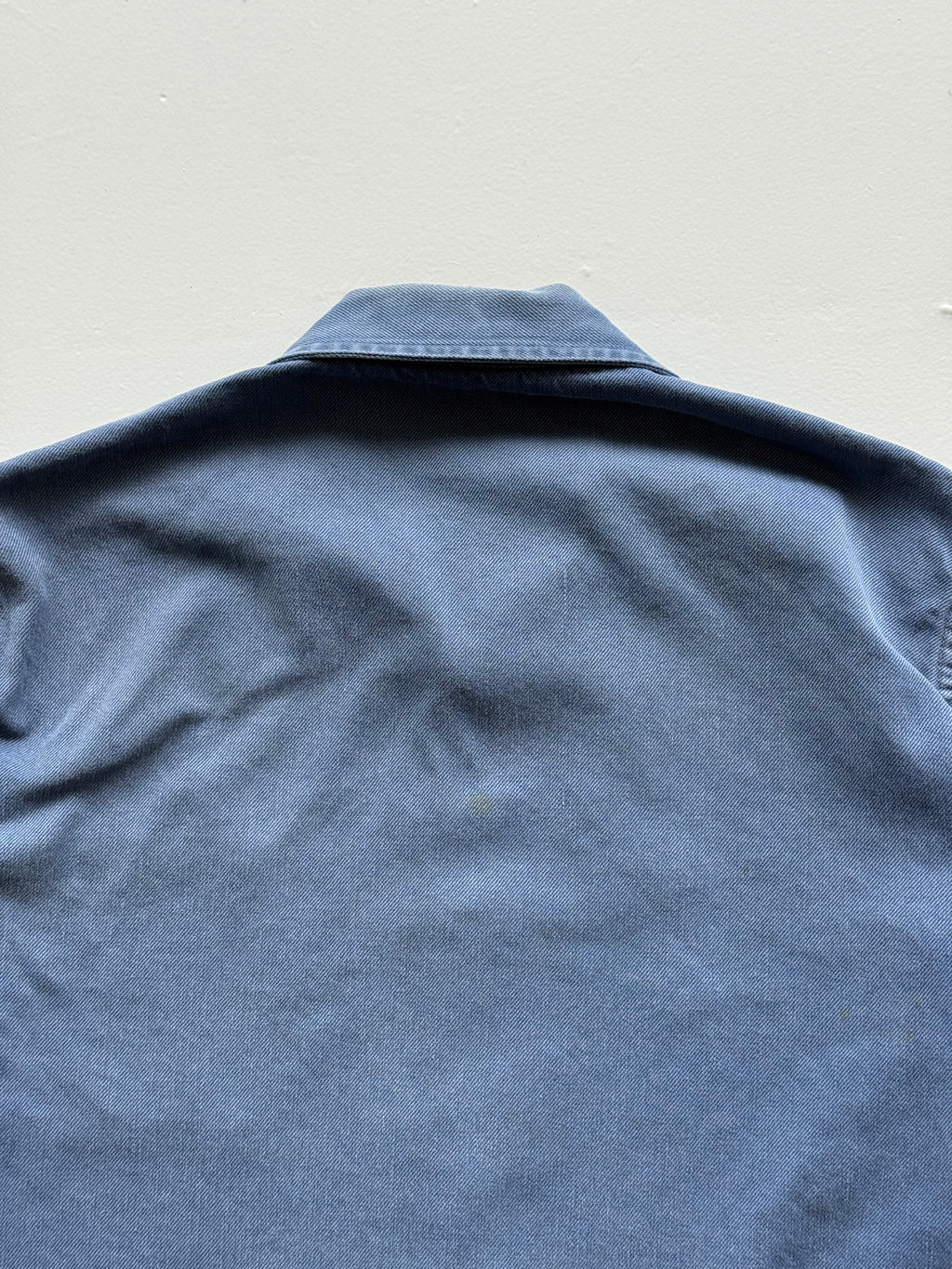 Blue French Chore Jacket 80's Vintage Workwear CH223 - Womens Small