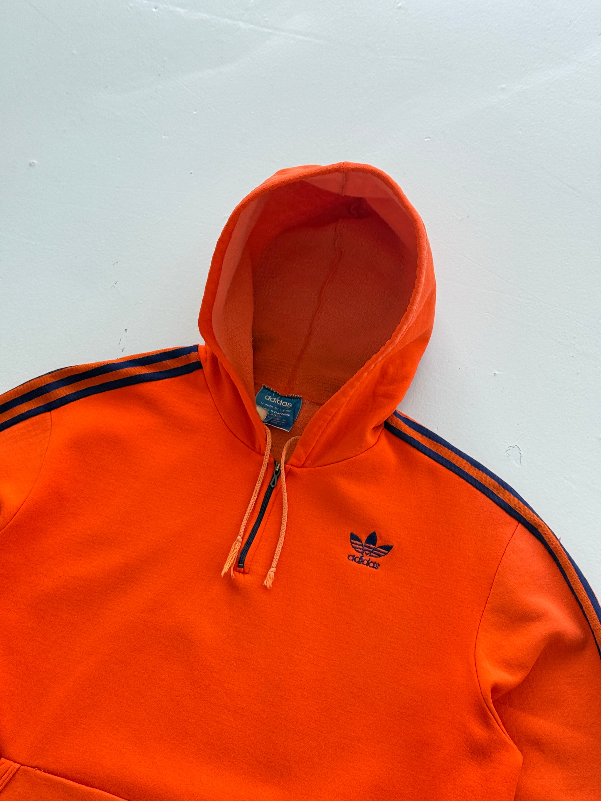 Adidas Ventex Made in France 70's Vintage Pullover Hoodie - Small