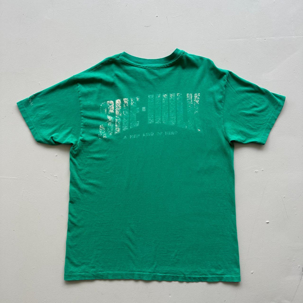 Green Bridgette Nielsen She Hulk Comic Book 90s Vintage T-shirt - XL