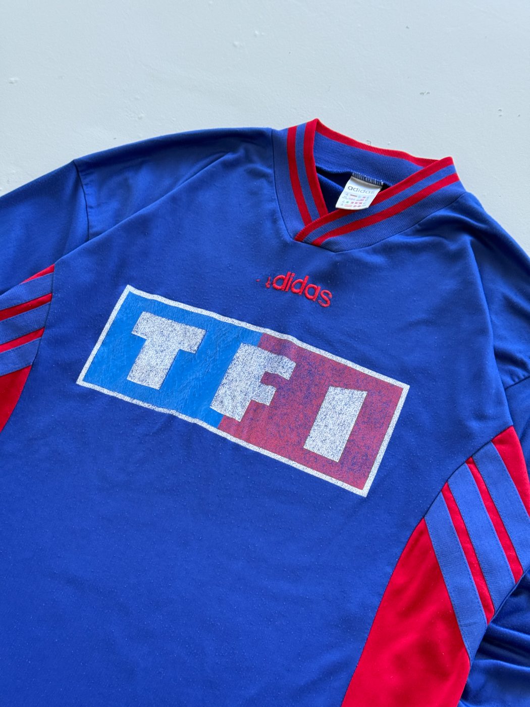Adidas TF1 90's Vintage Long Sleeve Football Shirt #14 - XL