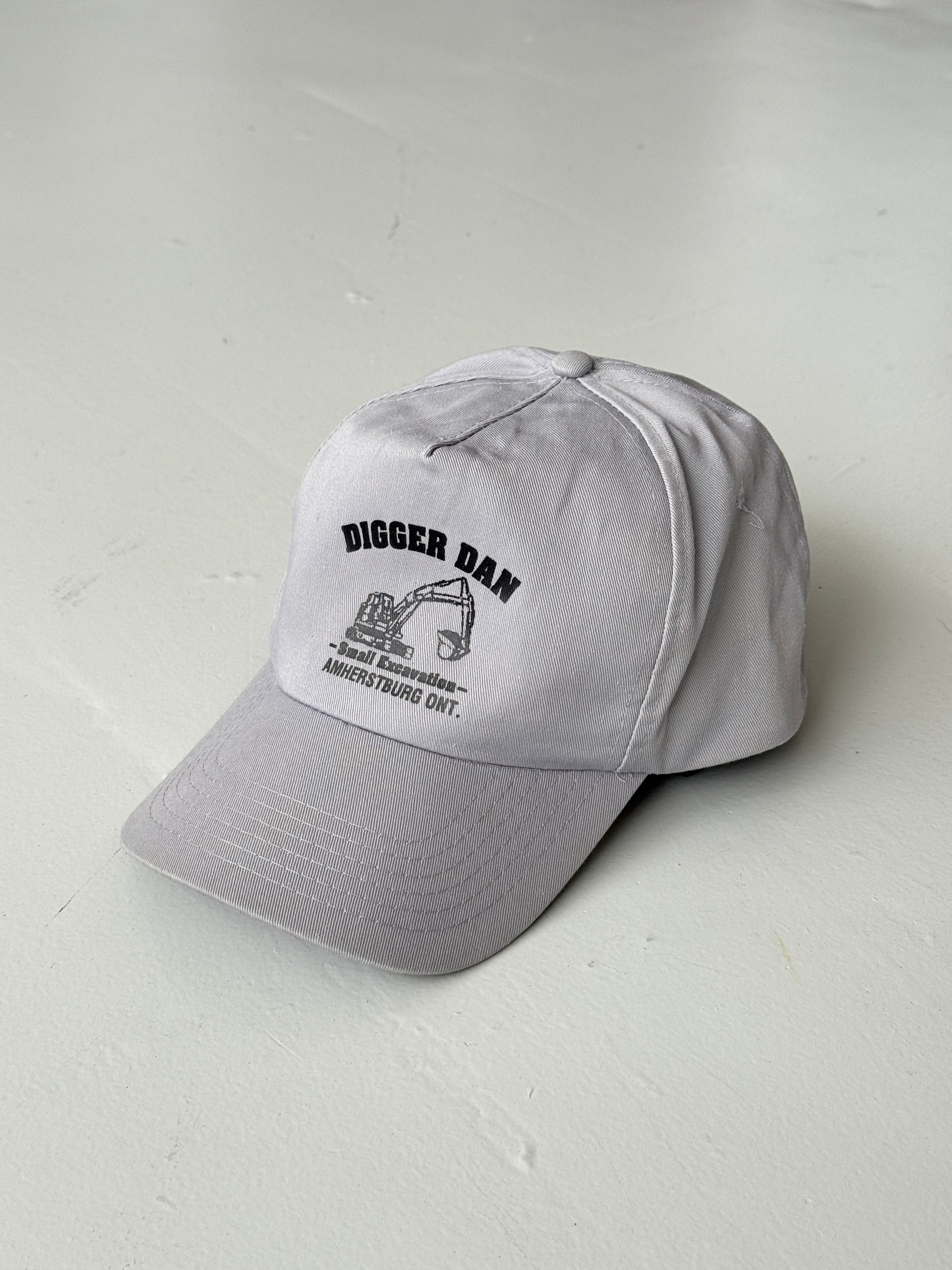 Grey Digger Dan Vintage Cotton SnapBack Trucker Cap