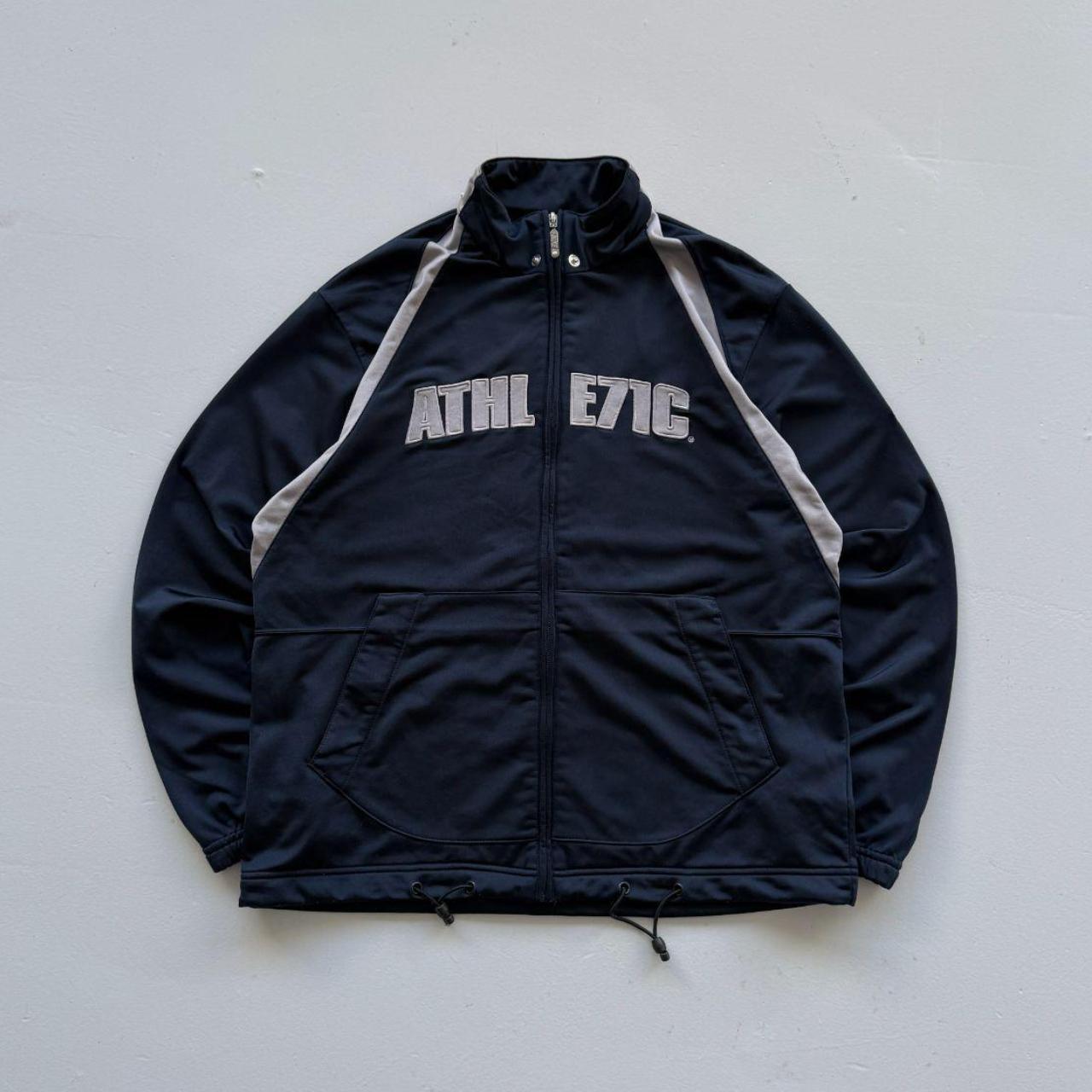 Blue Nike Athletic 00s Windbreaker Track Jacket - Medium