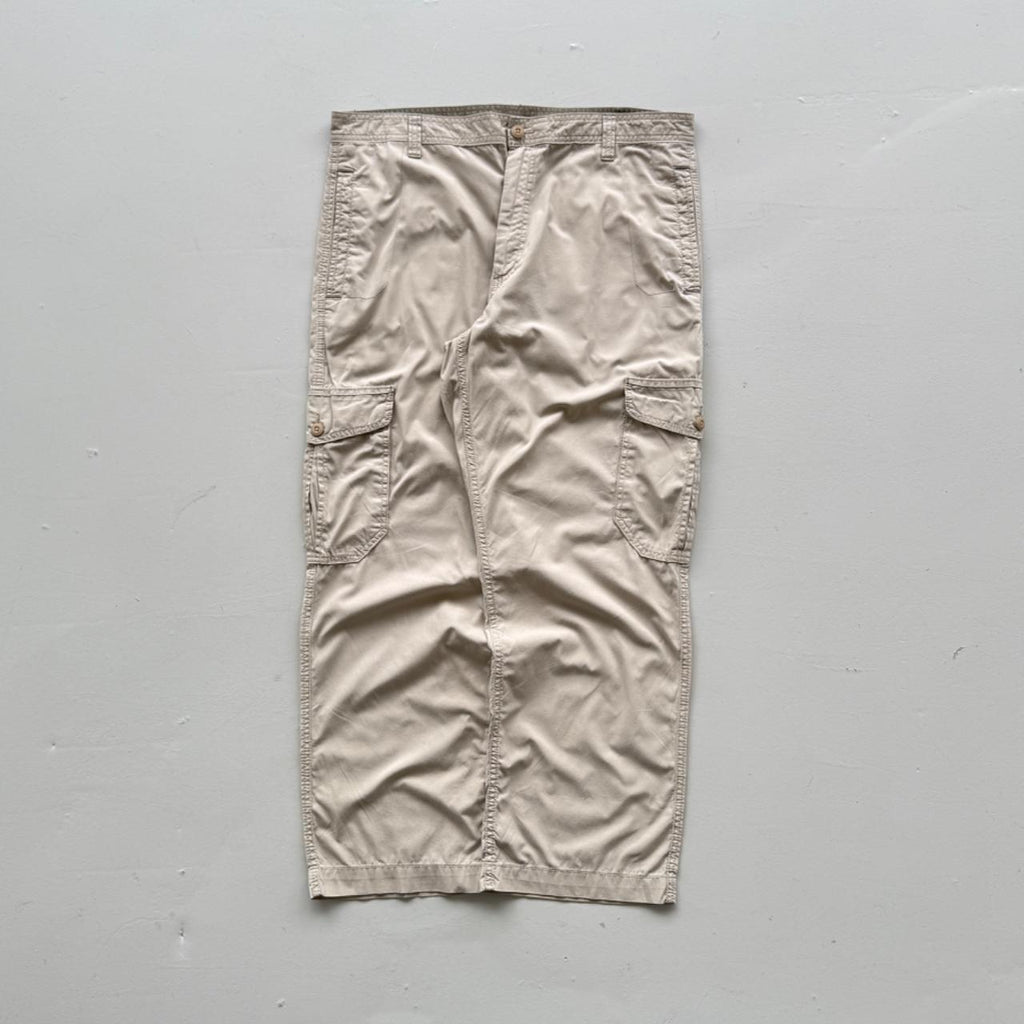 Beige Blue Harbour 00’s Vintage Cargo Trousers - W38 x L27