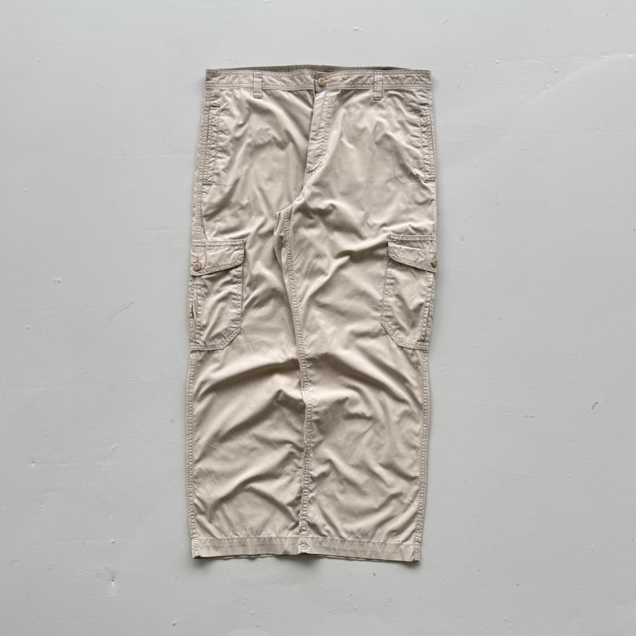 Beige Blue Harbour 00’s Vintage Cargo Trousers - W38 x L27