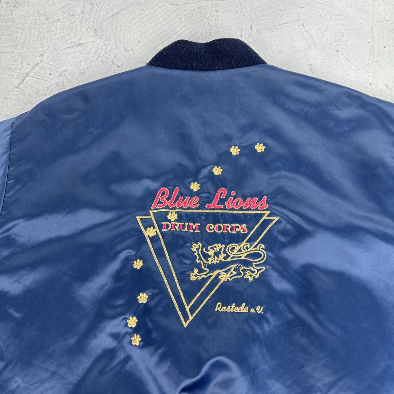 Vintage 80's Large Satin bomber Jacket - Large