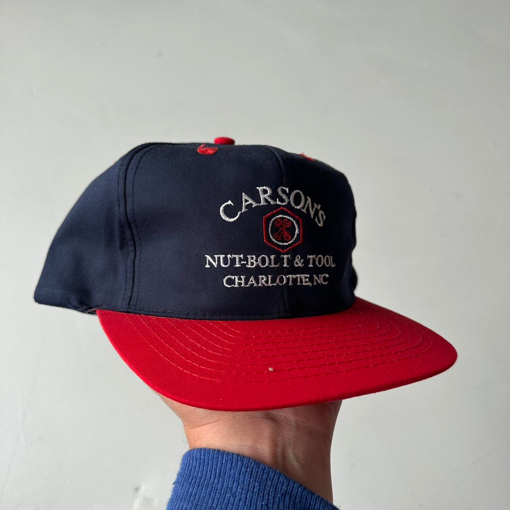 Red / Navy Carson’s Tools Trucker SnapBack Cap