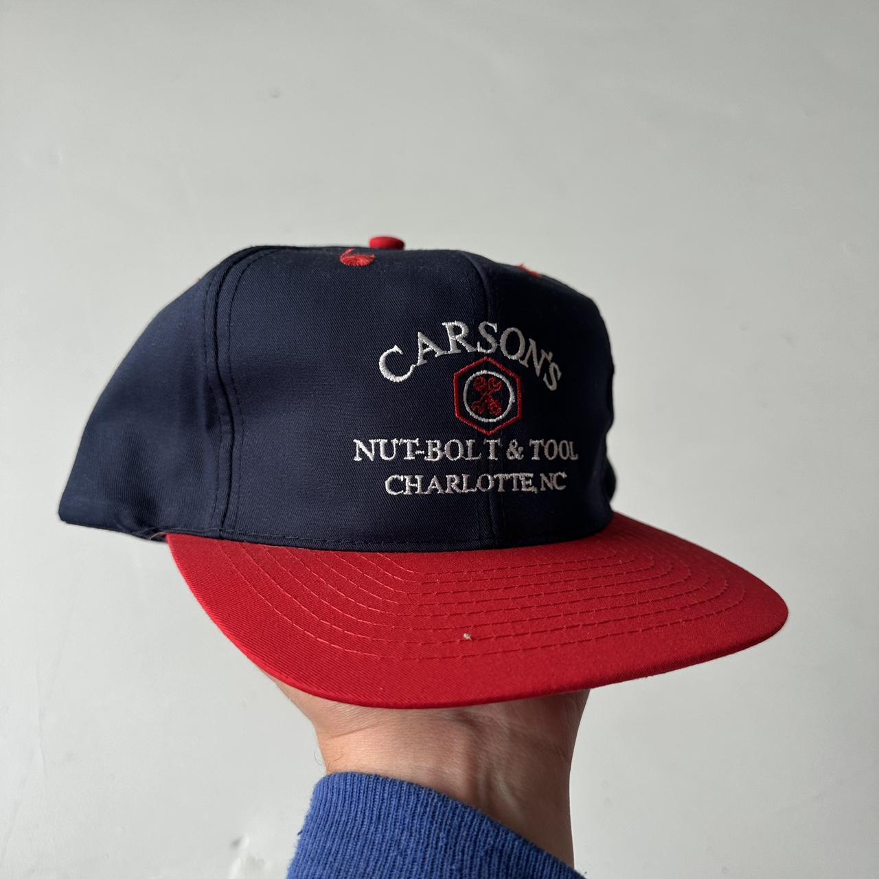 Red / Navy Carson’s Tools Trucker SnapBack Cap
