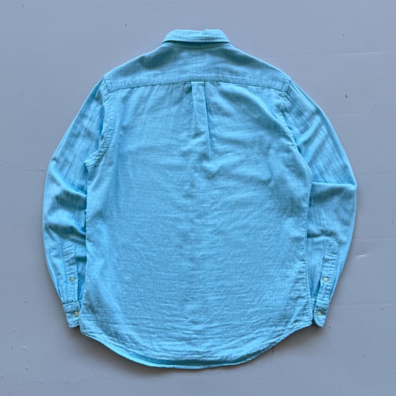 Pale Blue Ralph Lauren 00's Oxford Shirt - Medium