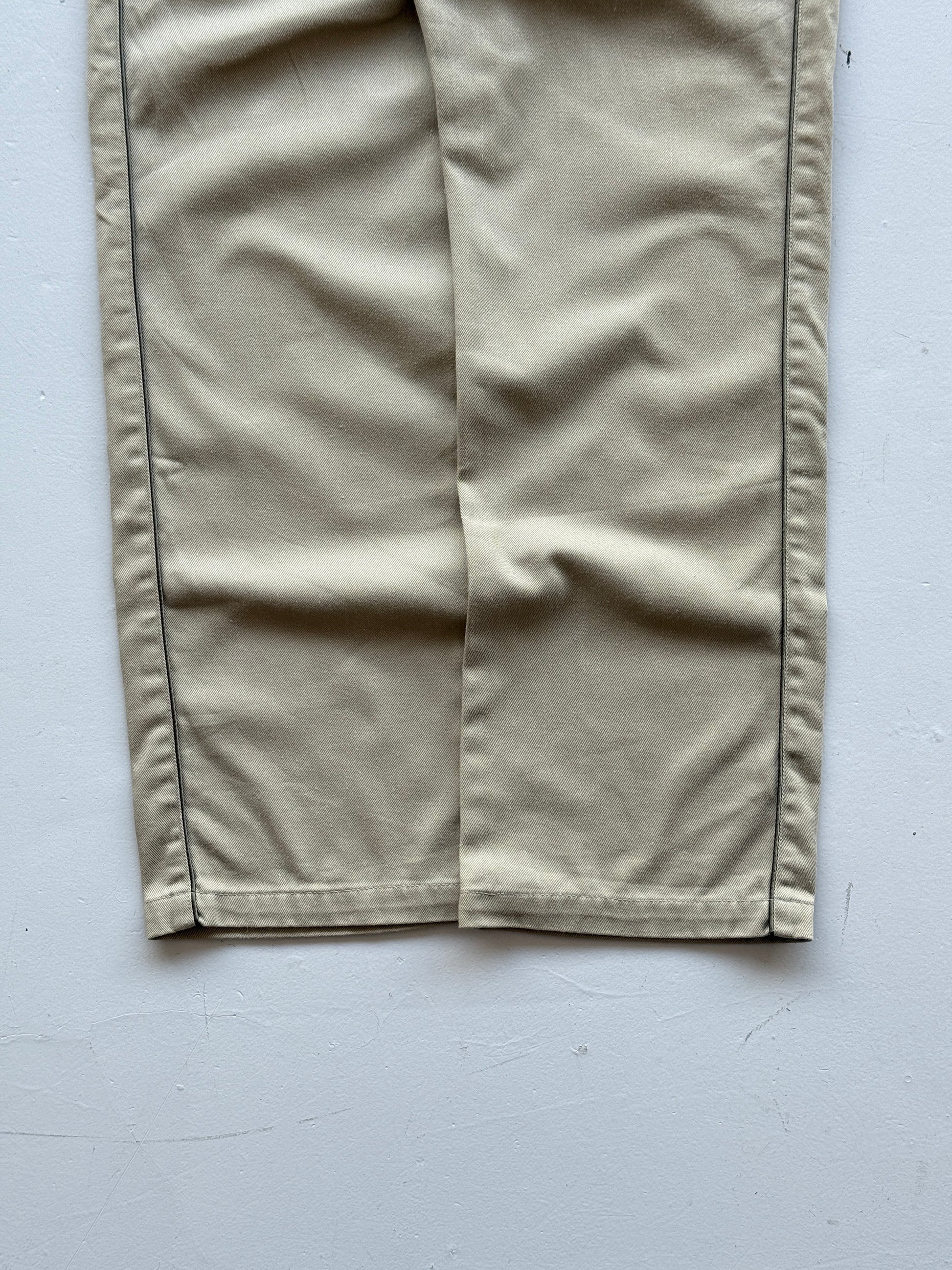 Beige Vintage Stussy Workgear Chino Trousers - 30" x 29"