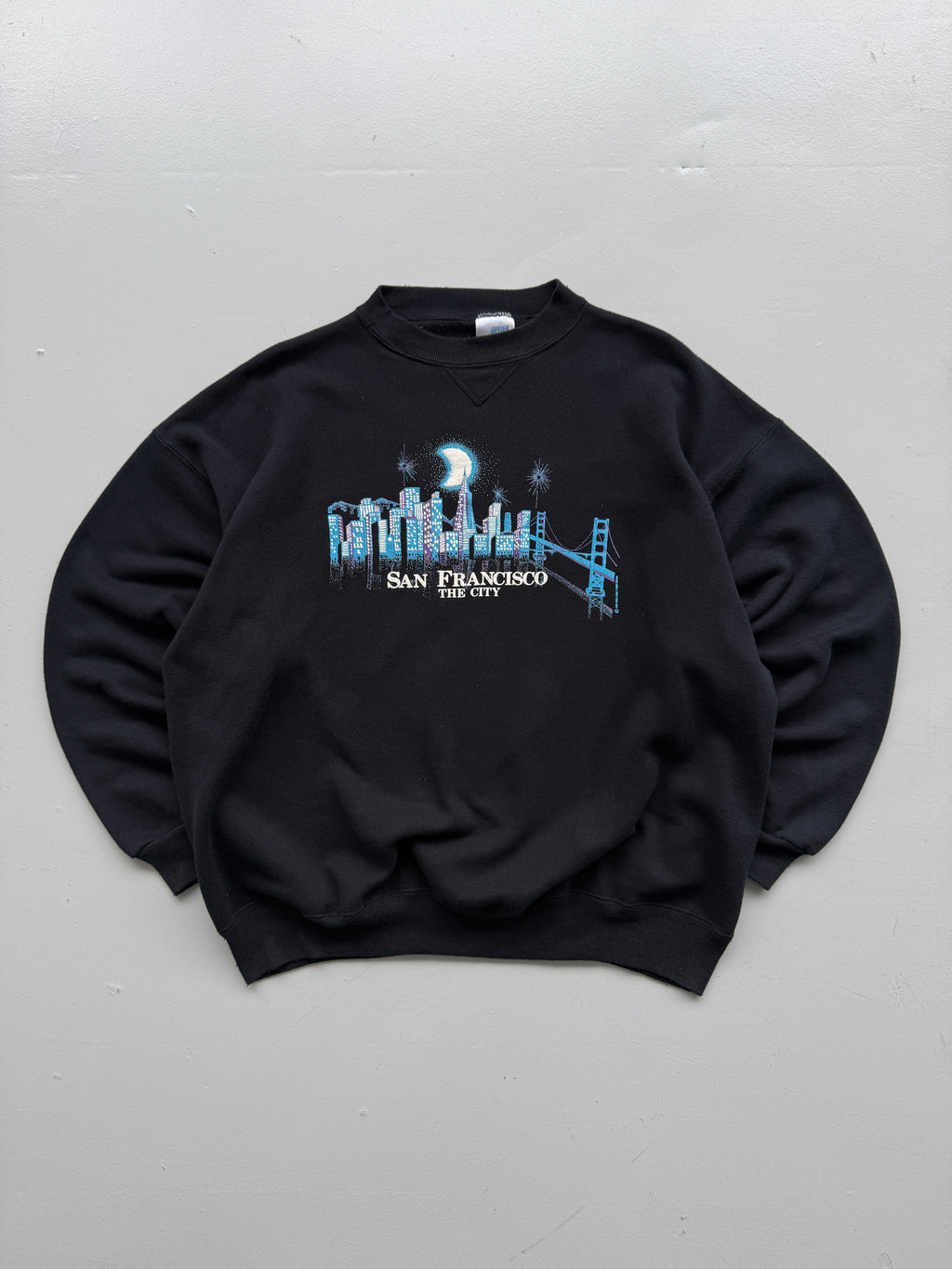 San Francisco The City Made in USA 89' Vintage Sweatshirt - XL