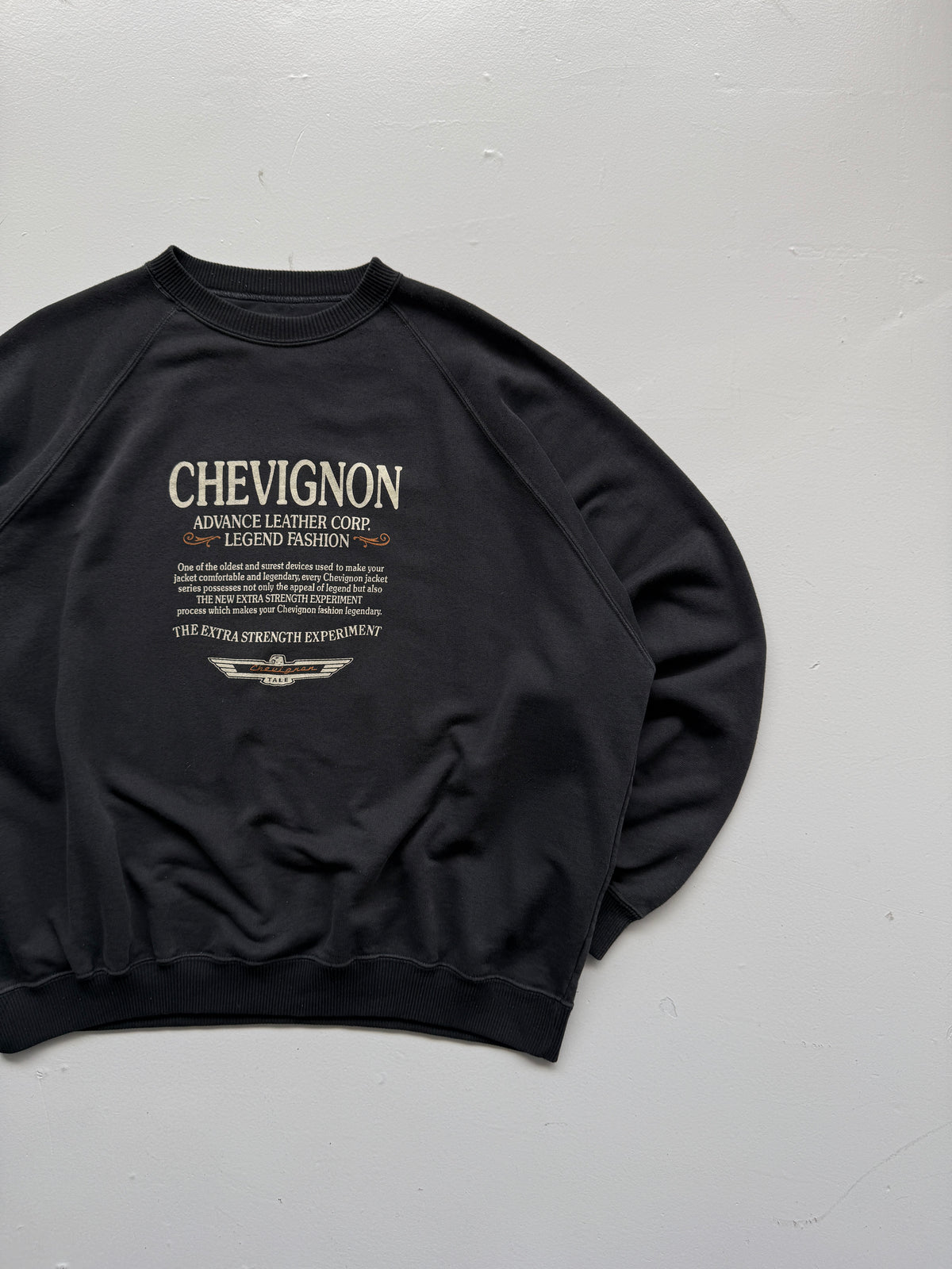 Chevignon Advance Leather Corp. 90's Vintage Sweatshirt - XL