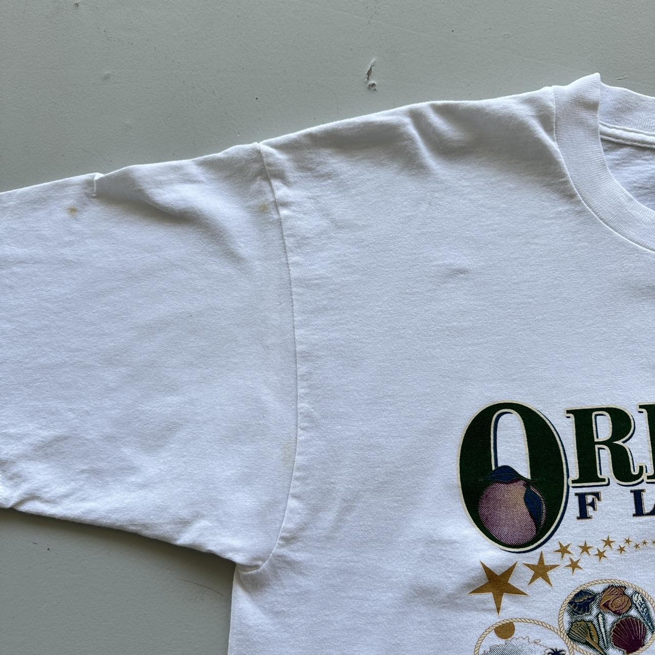 White Orlando Florida Disneyland Vintage T-shirt - XL