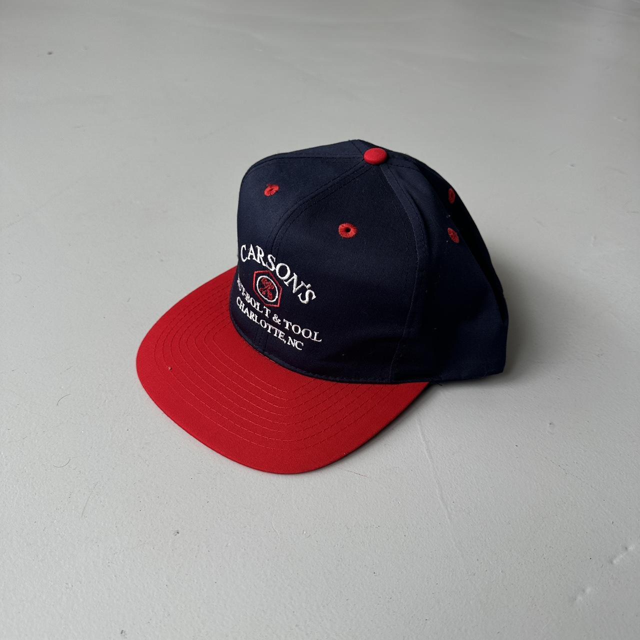 Red / Navy Carson’s Tools Trucker SnapBack Cap