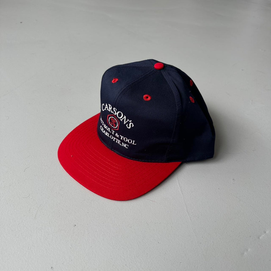 Red / Navy Carson’s Tools Trucker SnapBack Cap