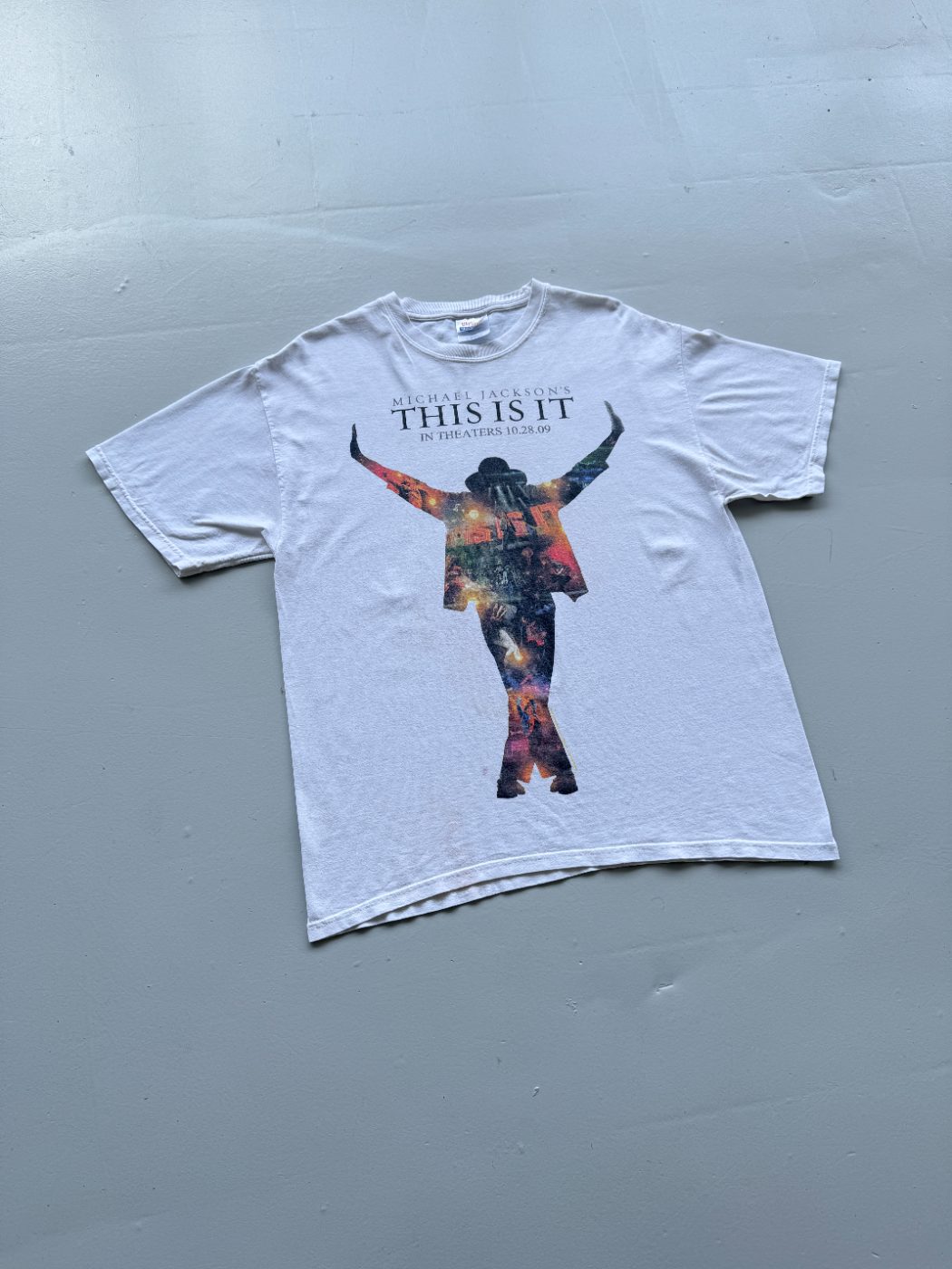 Hanes Michael Jackson's This Is It 2009 Vintage T-Shirt - Large