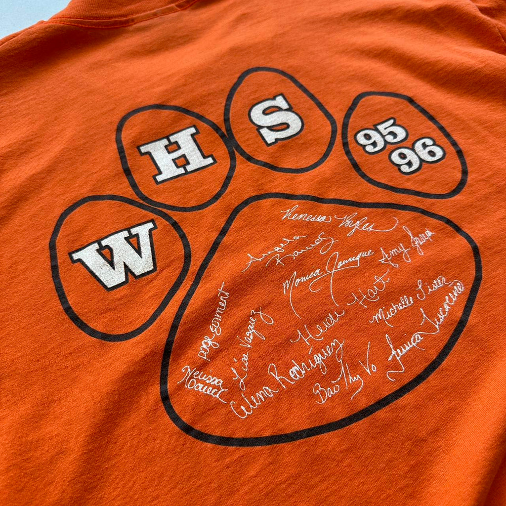 Orange University 80s/90s Americana Vintage T-shirt - Large