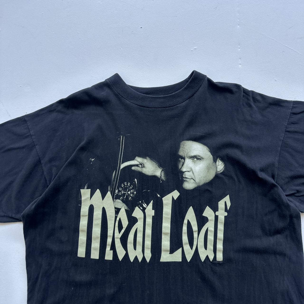 Meat Loaf Black 90s Vintage T-shirt - XL