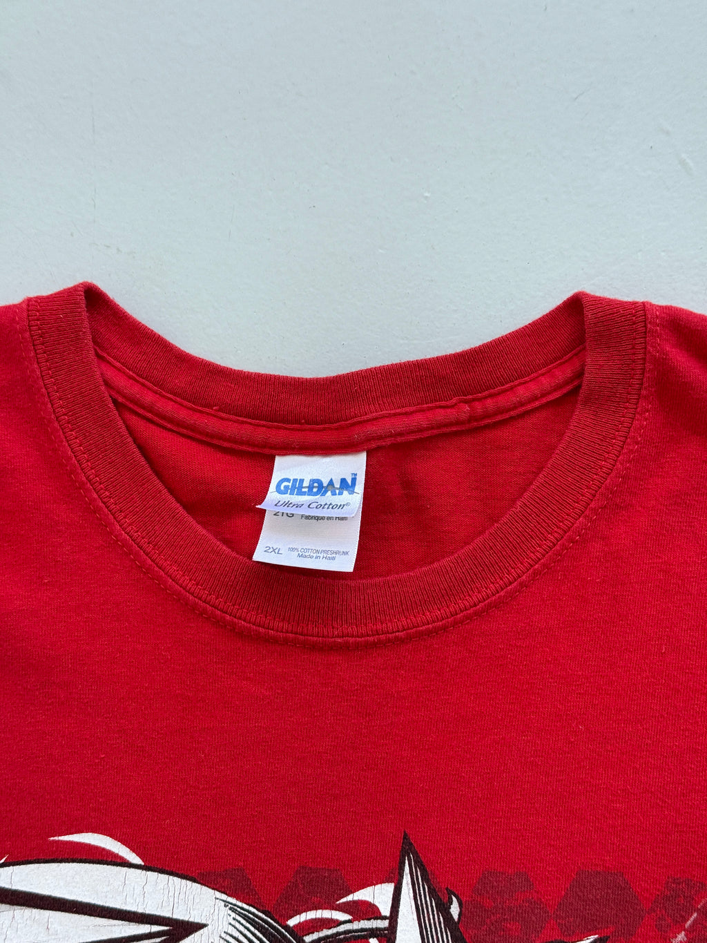 Red Skull 00's Vintage Y2K Graphic T-Shirt - XL