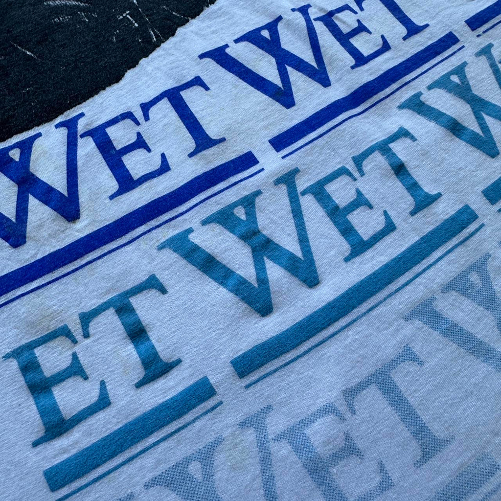 Wet Wet Wet 80s Vintage T-shirt - Large