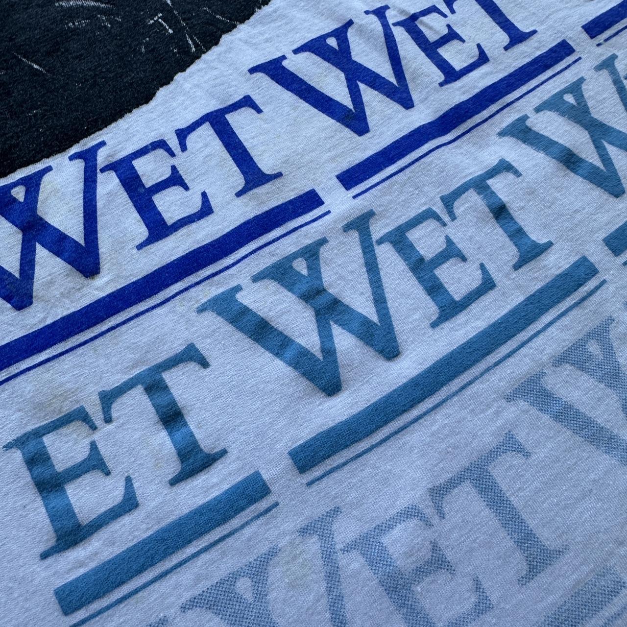 Wet Wet Wet 80s Vintage T-shirt - Large