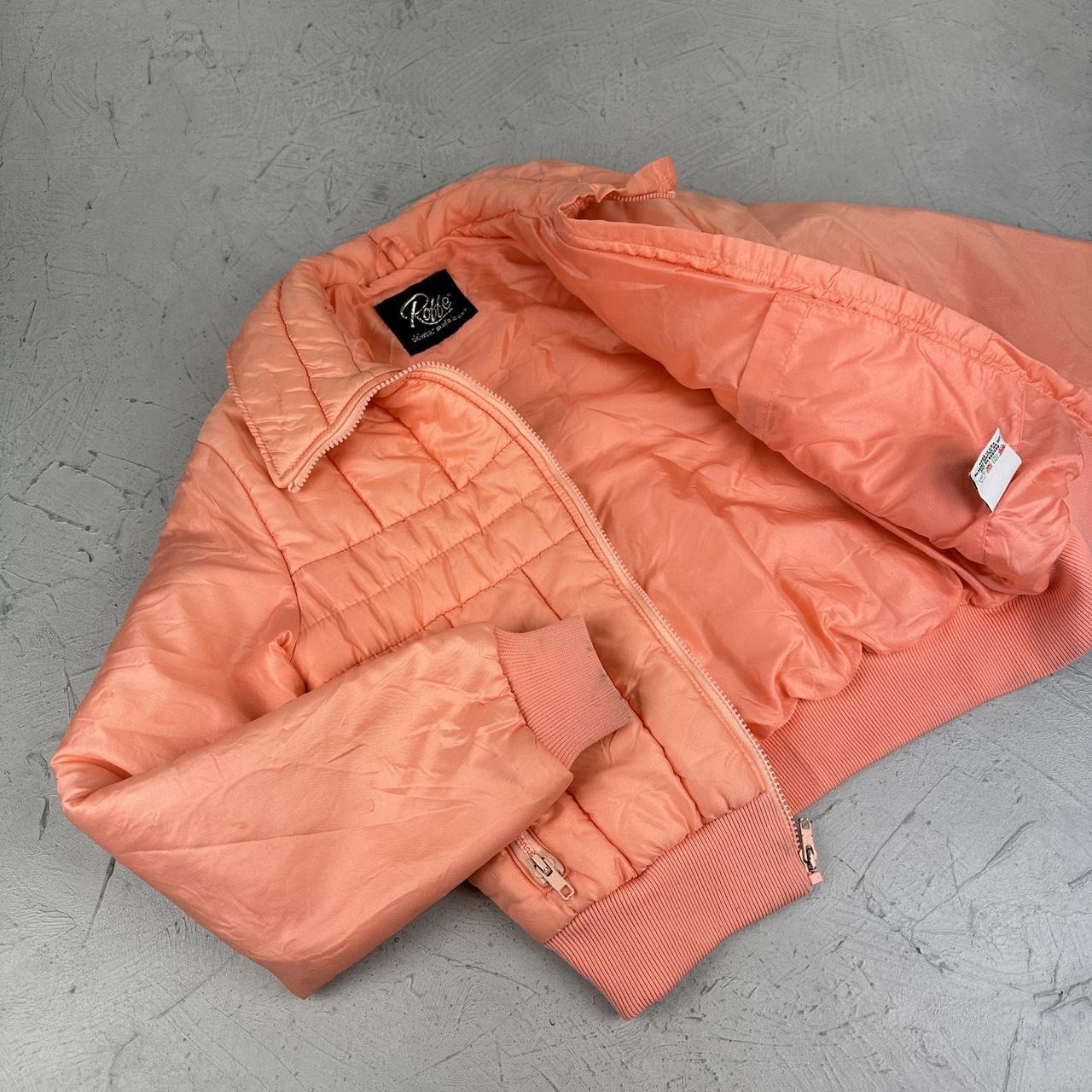 Salmon / Peach 80s vintage Ski Jacket - 6/8