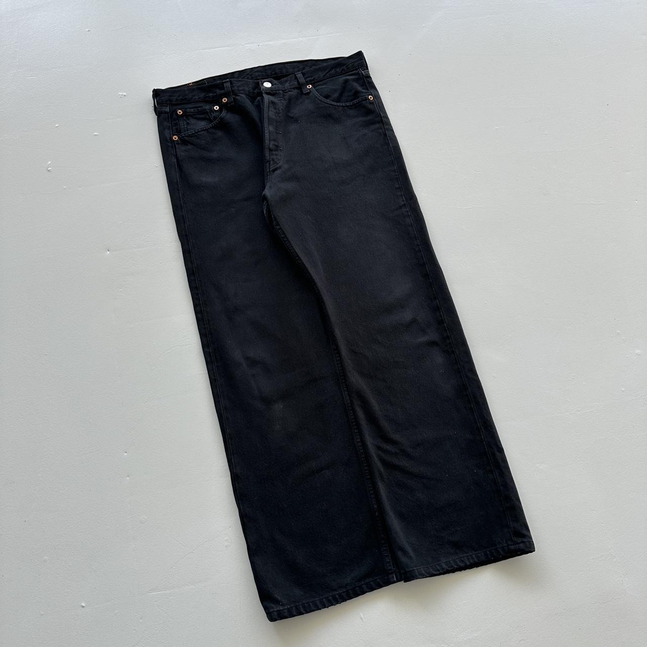 Black Straight Leg Levi’s 501 Denim Jeans - 34" x 29"