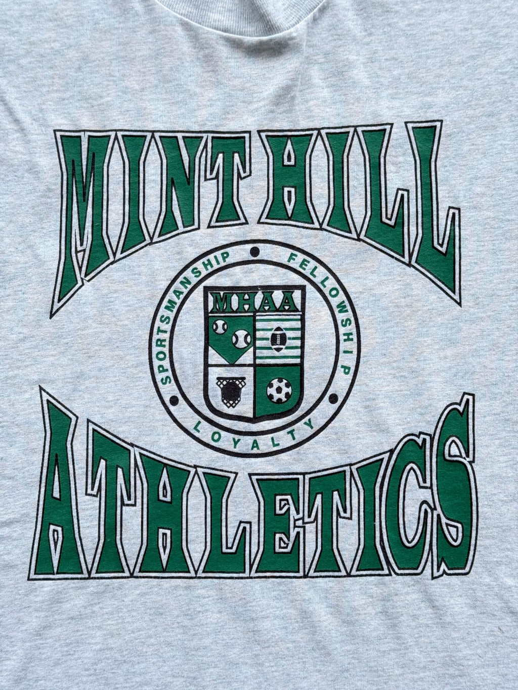 Mint Hill Athletics MHAA Single Stitch Vintage Graphic T-Shirt - XL