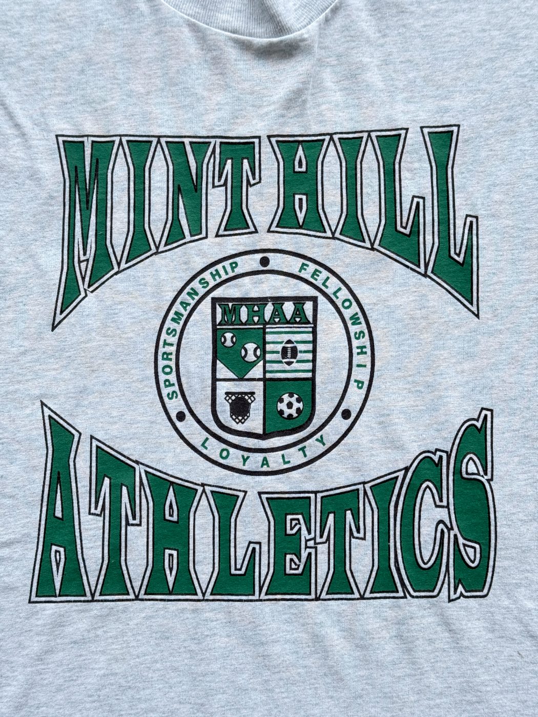 Mint Hill Athletics MHAA Single Stitch Vintage Graphic T-Shirt - XL