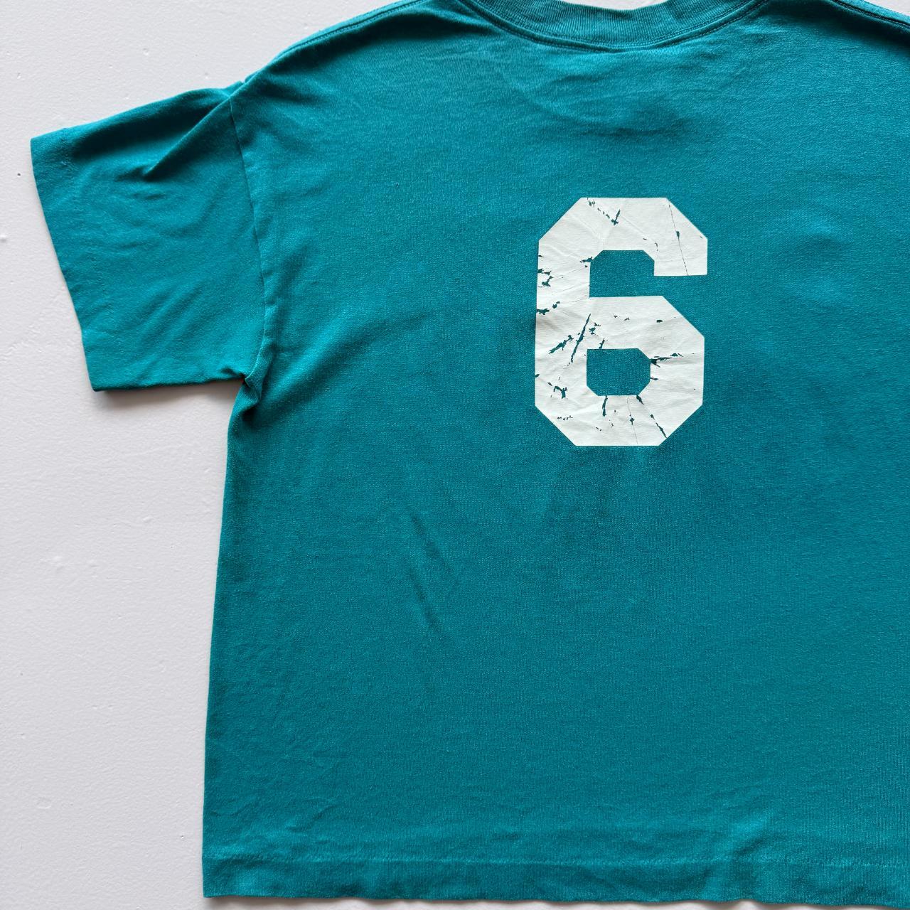 Blue Florida Marlins 90s Vintage Baby T-shirt - Size 8