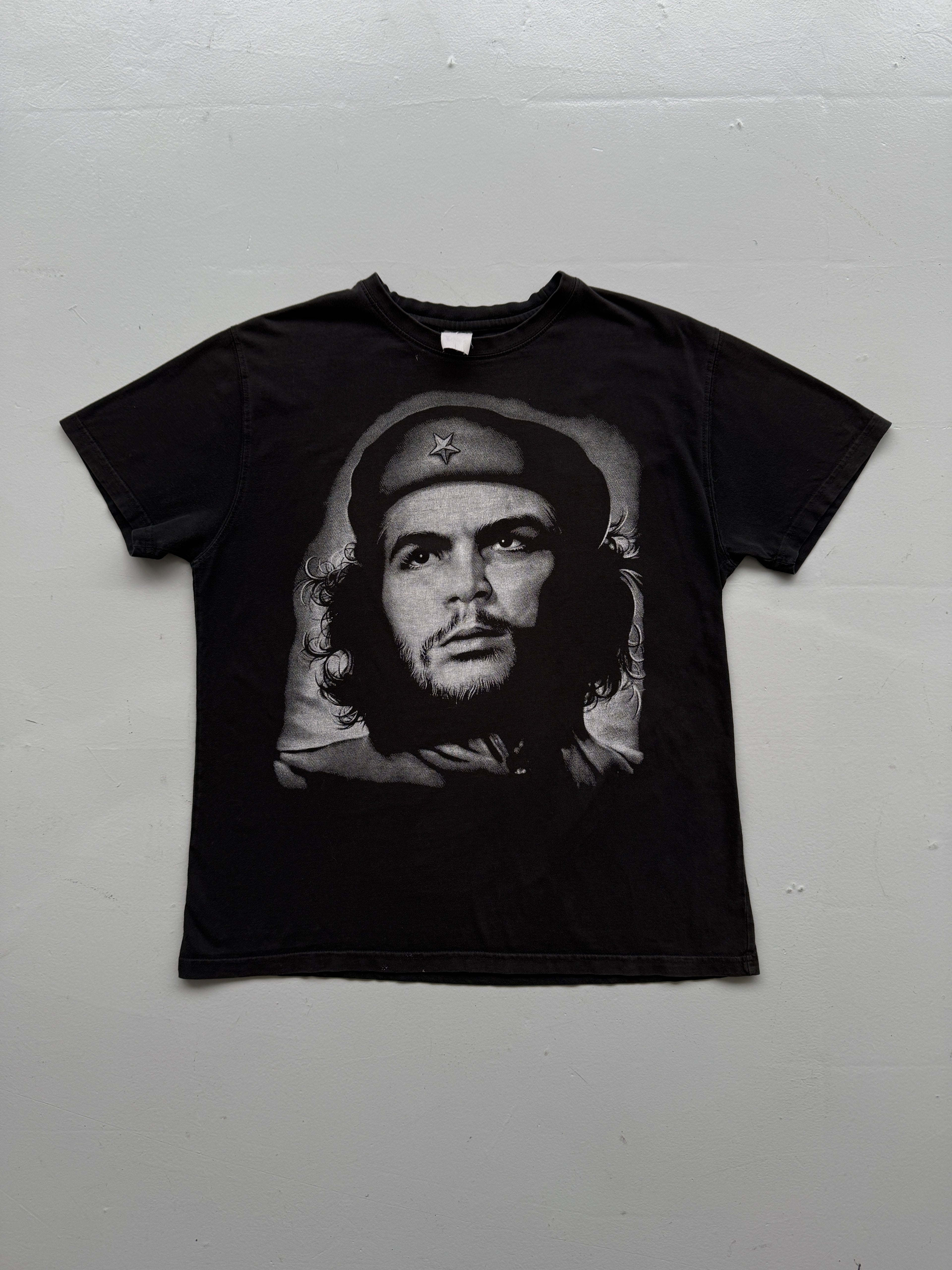 Black Che Guevara 90's Vintage Graphic T-Shirt - Medium