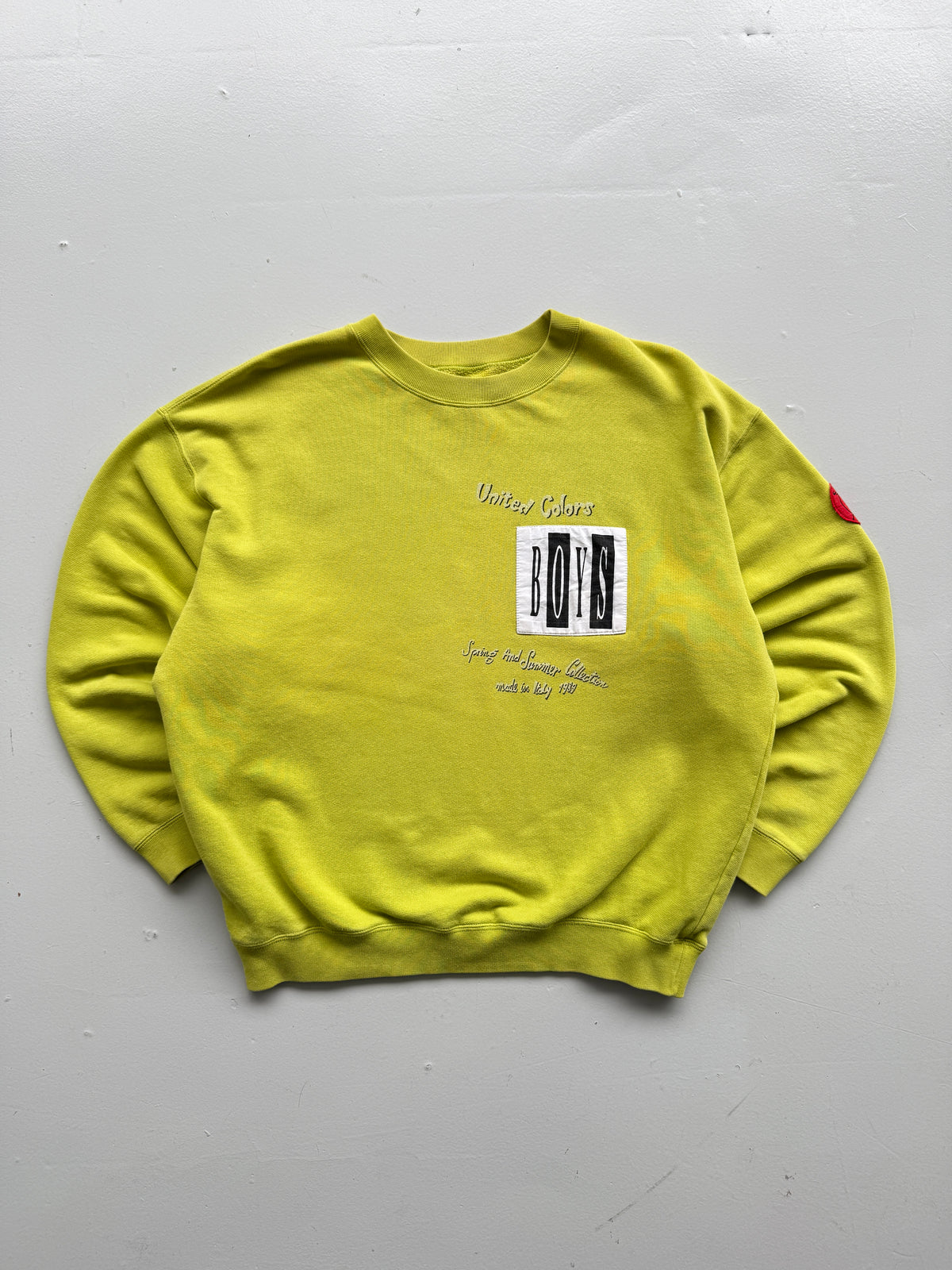 United Colors of Benetton Boys 80s Vintage Sweatshirt