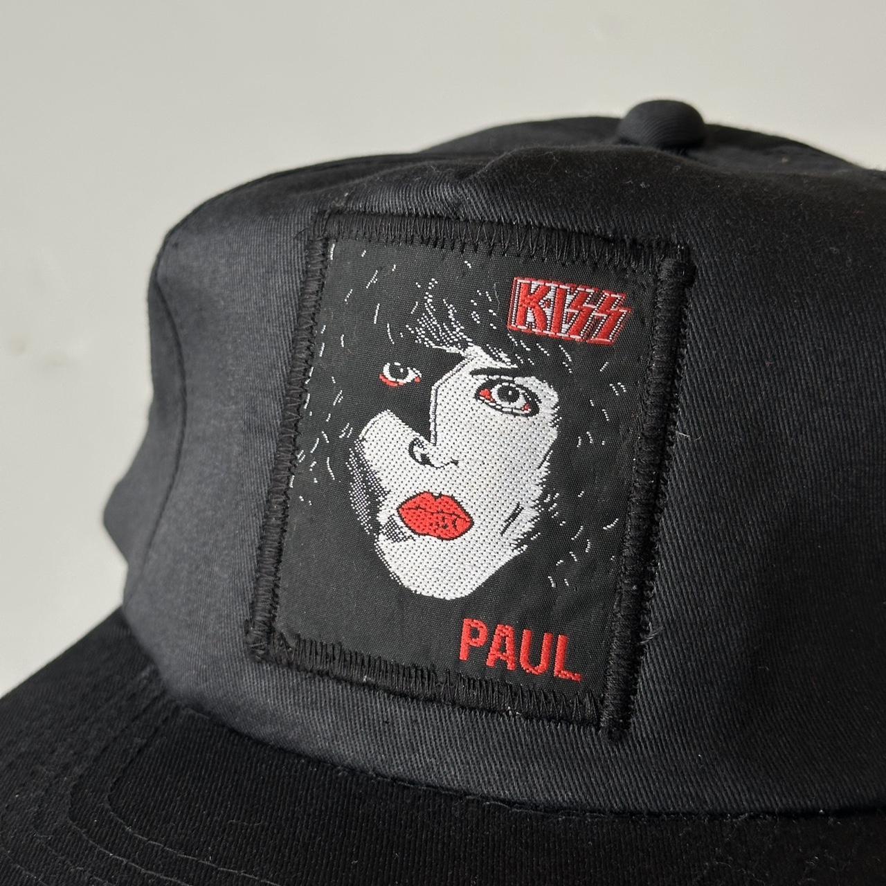 Black Kiss Paul Stanley Trucker SnapBack Cap