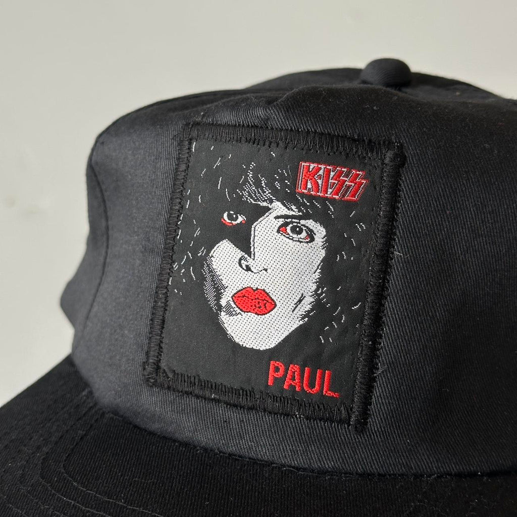 Black Kiss Paul Stanley Trucker SnapBack Cap