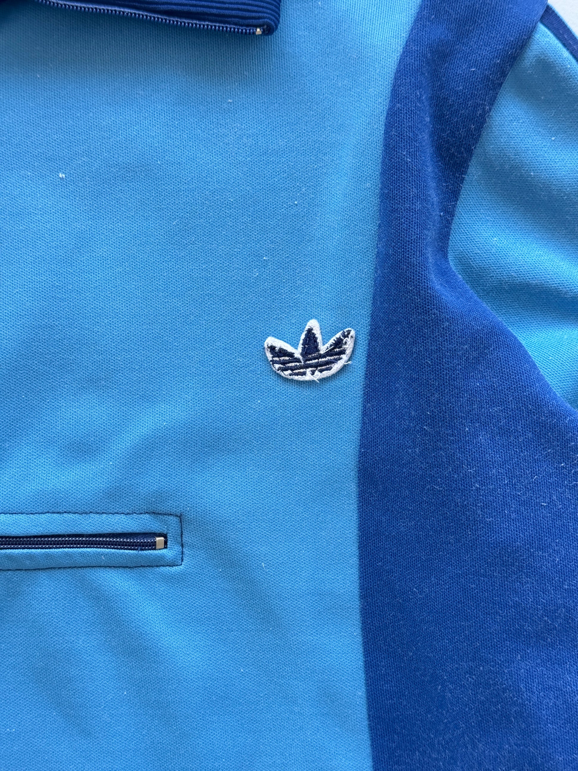 Adidas Trefoil 60s/70s Vintage Quarter Zip Track Top - XS/S