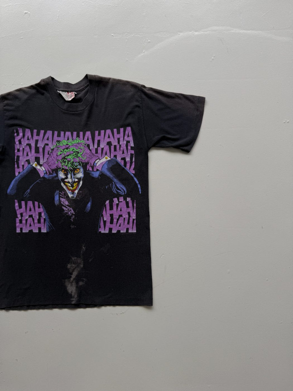 DC Comics The Joker 1989 Single Stitch Vintage Graphic T-Shirt - Medium