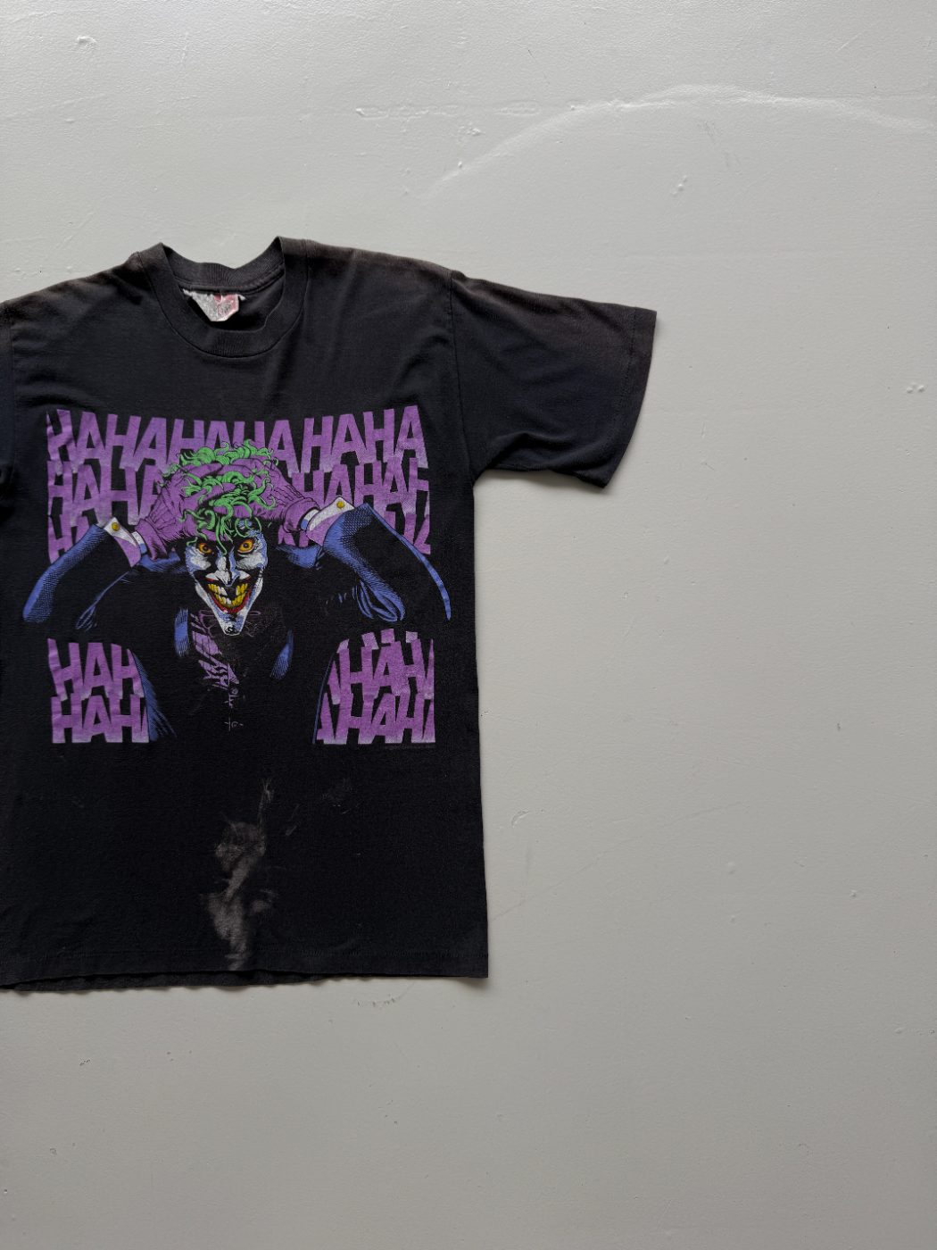 DC Comics The Joker 1989 Single Stitch Vintage Graphic T-Shirt - Medium