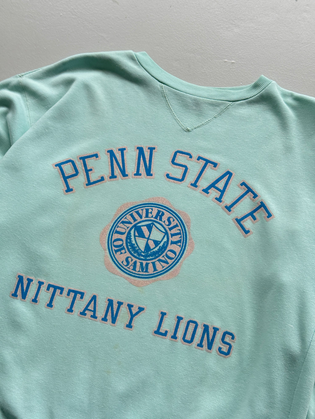 Penn State Nittany Lions 60s/70s Vintage University Sweatshirt - Medium